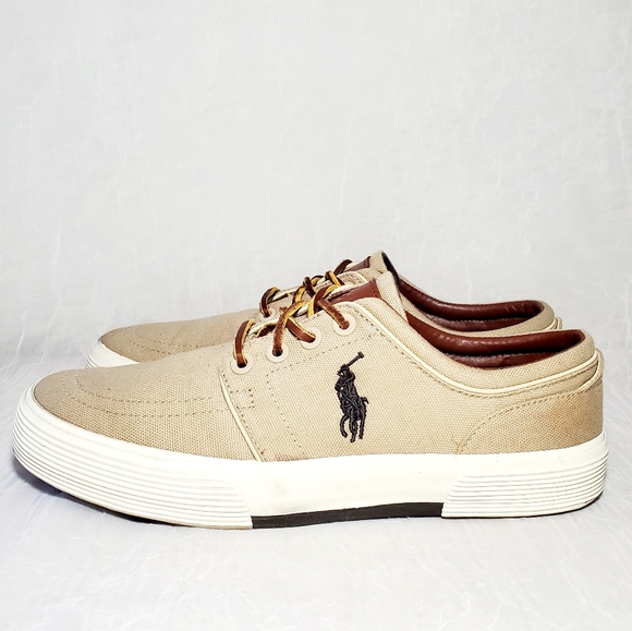 Polo Ralph Lauren Other - Polo Ralph Lauren Men's Faxon Low Sneaker Sz 7